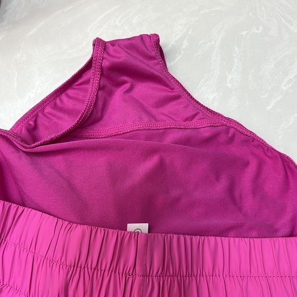 Kinesis Wind Runner, High Waisted Woven Pull-On Shorts, Rose Violet Sz S - Picture 5 of 7